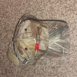 Realtree K-Product 3M Science Applied to Life Camo Adjustable Strap-on Hat NWT